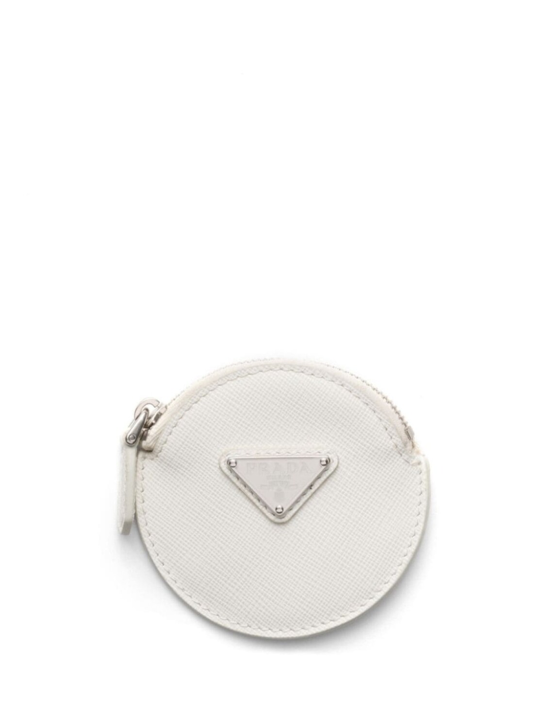 Prada кожаный кошелек для монет с треугольным логотипом, белый
Prada кожаный кошелек для монет с треугольным логотипом, белый