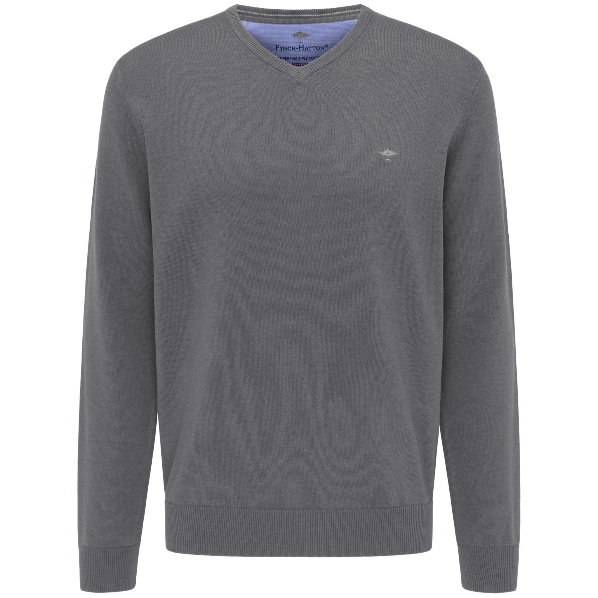 Свитер ФИНЧ-ХАТТОН вязаный "Свитер ФИНЧ-ХАТТОН с V-образным воротником", с V-образным вырезом Fynch-Hatton, серый
Свитер ФИНЧ-ХАТТОН вязаный "Свитер ФИНЧ-ХАТТОН с V-образным воротником", с V-образным вырезом Fynch-Hatton, серый