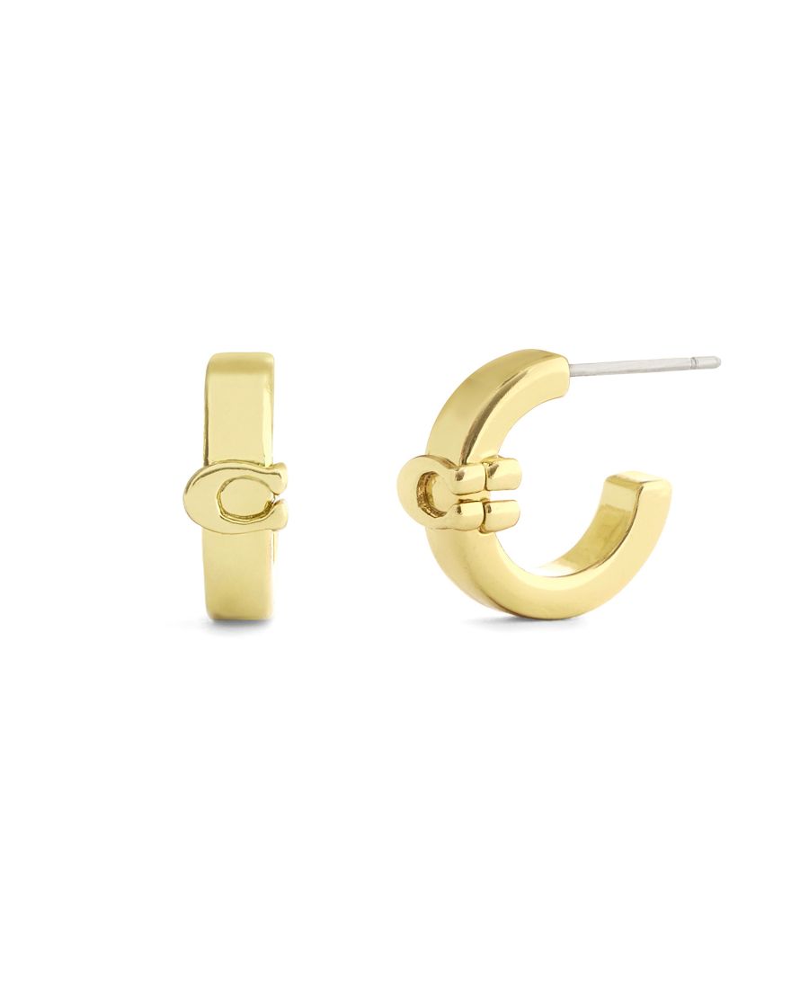 Серьги-кольца Signature C Huggie COACH, Gold
Серьги-кольца Signature C Huggie COACH, Gold