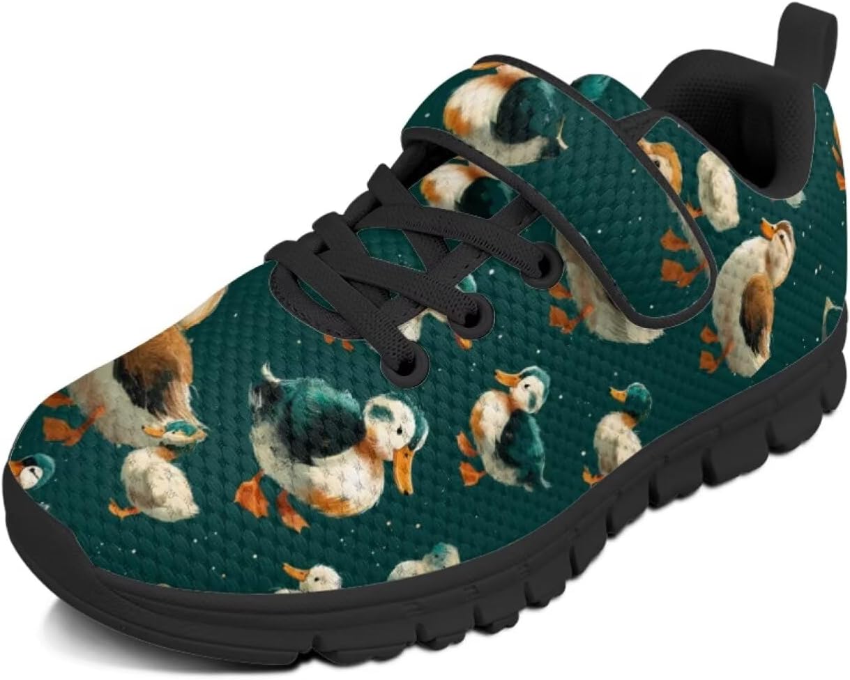 Детские кроссовки для мальчиков, дышащие спортивные кроссовки для бега и тенниса для детей младшего и старшего возраста, размеры US 11-2.5 Pointodoor, Mallard Duck Print
Детские кроссовки для мальчиков, дышащие спортивные кроссовки для бега и тенниса для детей младшего и старшего возраста, размеры US 11-2.5 Pointodoor, Mallard Duck Print