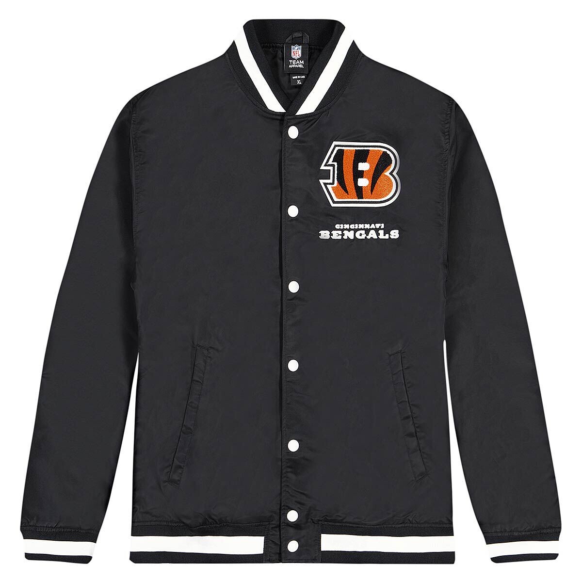 Куртка NFL CINCINNATI BENGALS LOGO SELECT VARSITY JACKET New Era, цвет Schwarz
Куртка NFL CINCINNATI BENGALS LOGO SELECT VARSITY JACKET New Era, цвет Schwarz