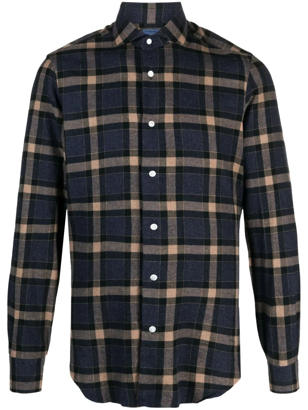 Клетчатая рубашка с длинными рукавами Barba, коричневый
Клетчатая рубашка с длинными рукавами Barba, коричневый