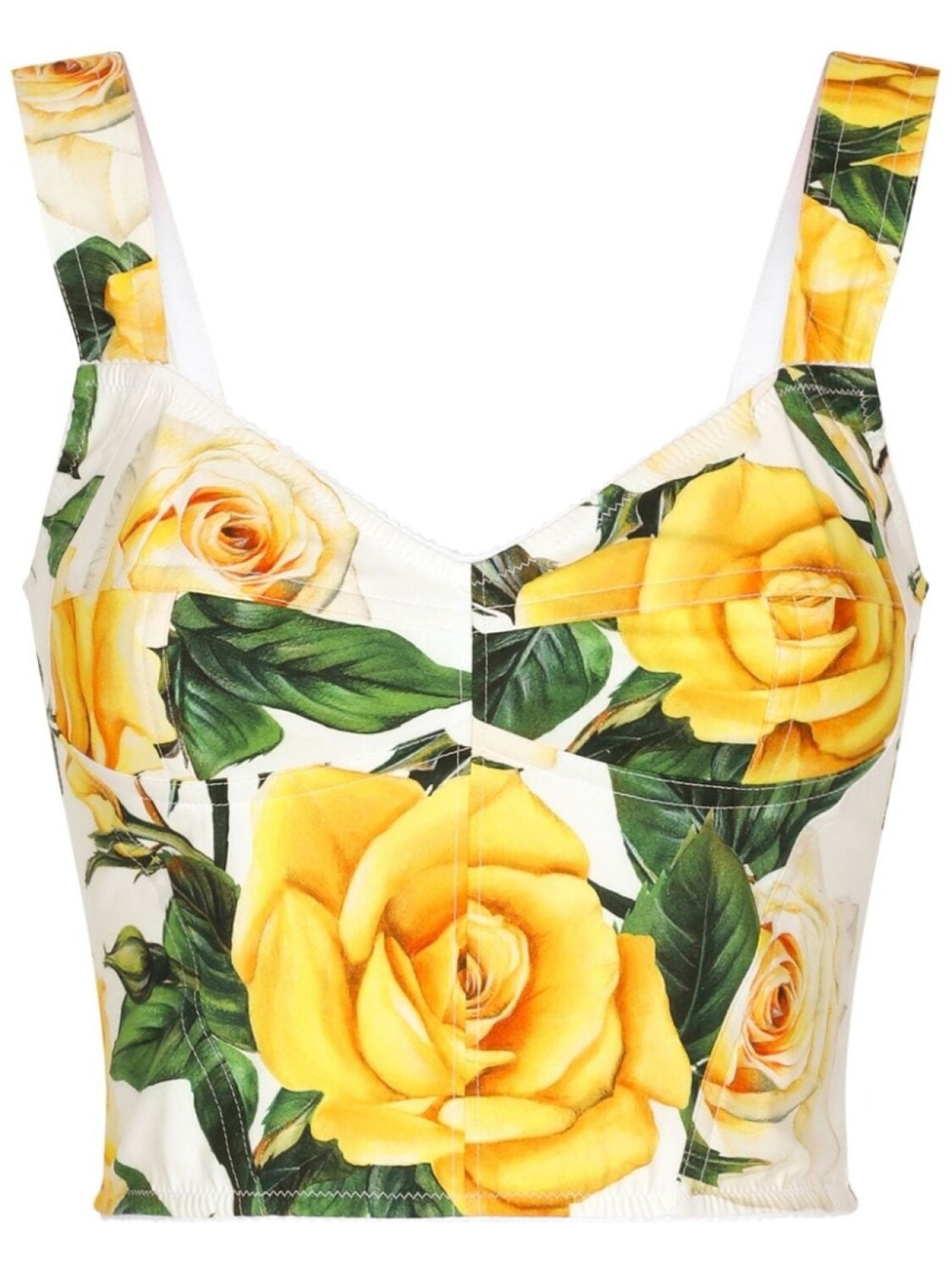 Dolce & Gabbana топ-корсет с цветочным принтом, белый
Dolce & Gabbana топ-корсет с цветочным принтом, белый