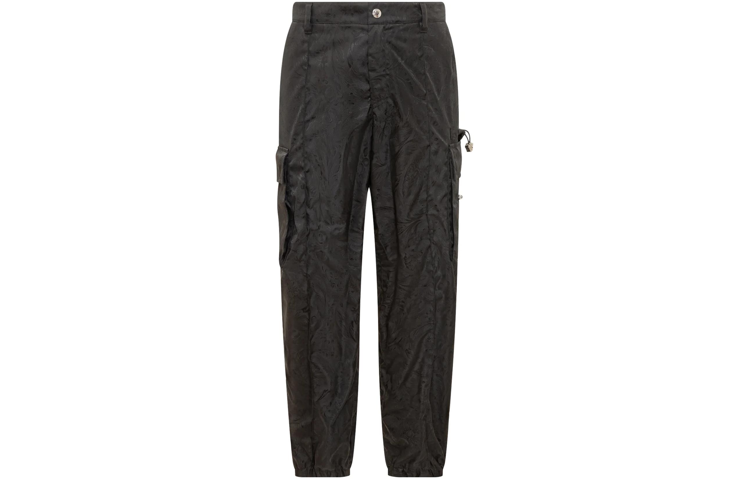 Брюки Barocco Cargo VERSACE, черный
Брюки Barocco Cargo VERSACE, черный