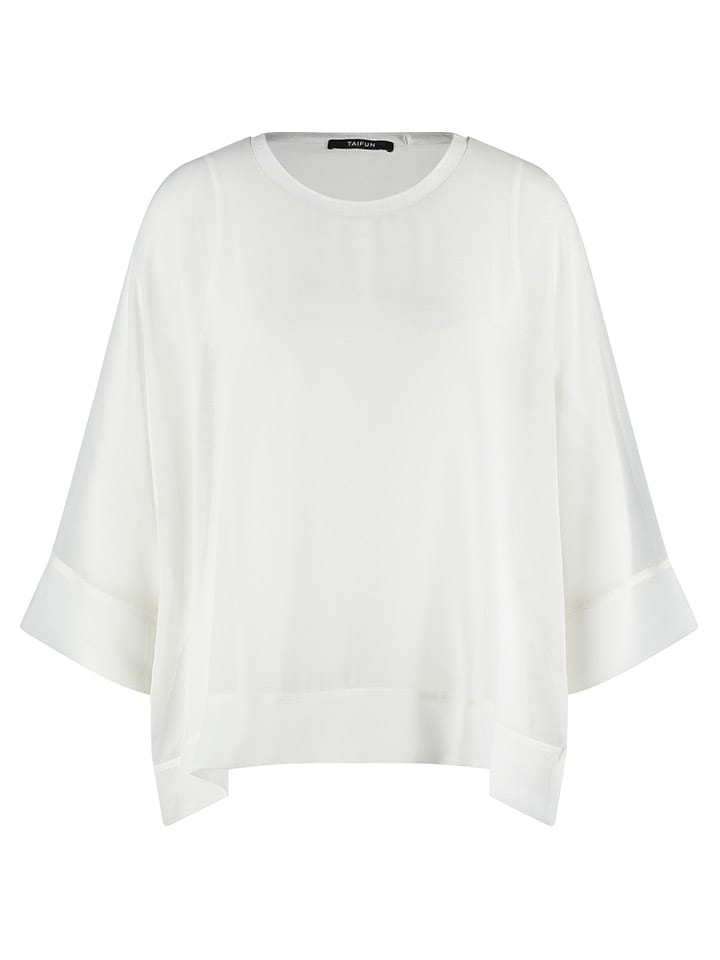 Рубашка кремового цвета TAIFUN
Рубашка кремового цвета TAIFUN