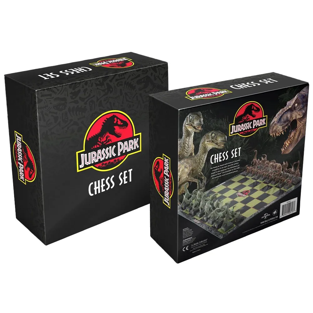 Детская настольная игра Noble Collection Jurassic Park Chess, золотой
Детская настольная игра Noble Collection Jurassic Park Chess, золотой