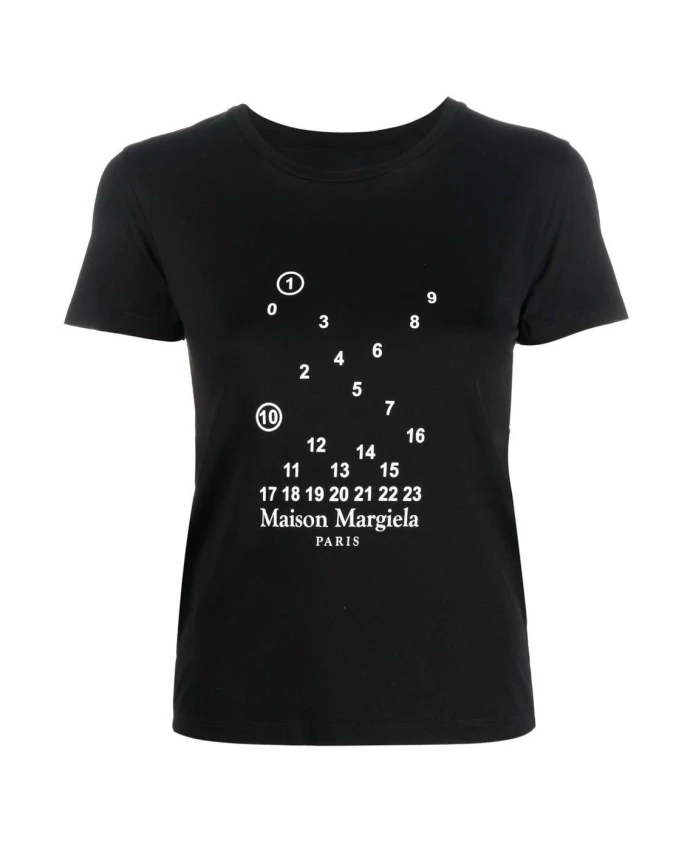 Футболка и поло с числовым логотипом Maison Margiela, черный
Футболка и поло с числовым логотипом Maison Margiela, черный