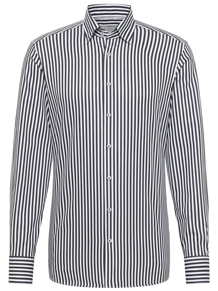 Рубашка Slim Fit черного цвета Eterna
Рубашка Slim Fit черного цвета Eterna