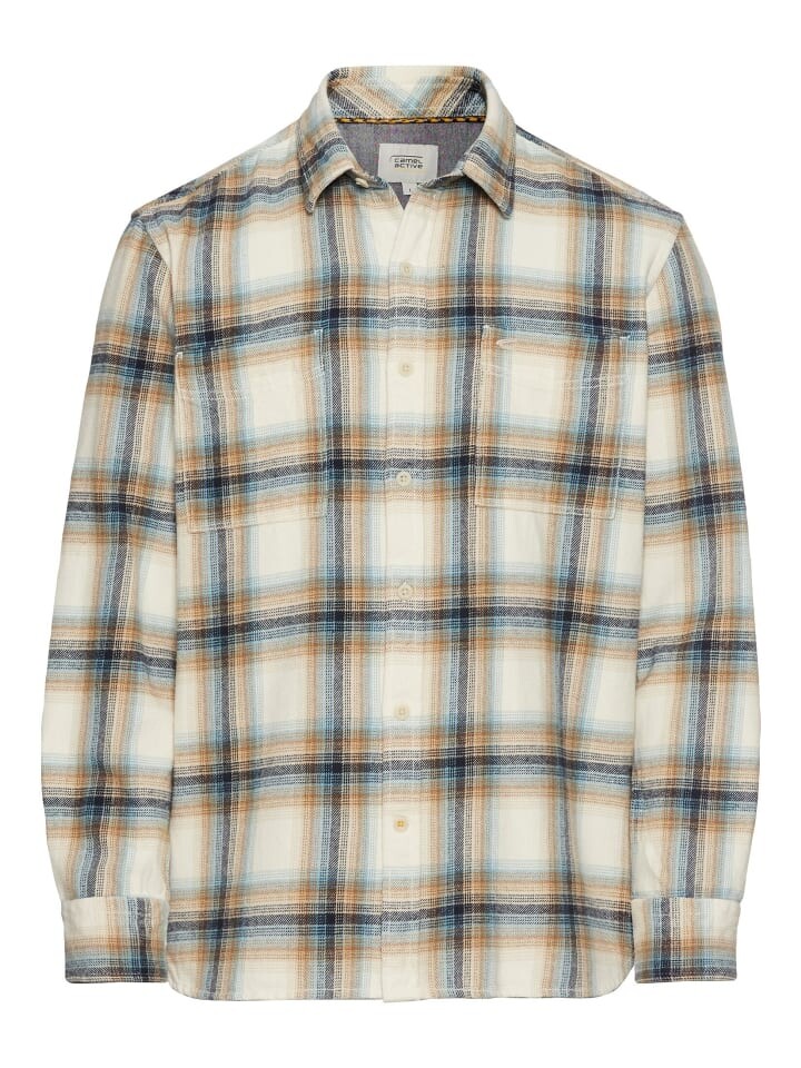 Рубашка Camel Active Langarm Hemd regular fit aus Baumwolle, бежевый 
Рубашка Camel Active Langarm Hemd regular fit aus Baumwolle, бежевый