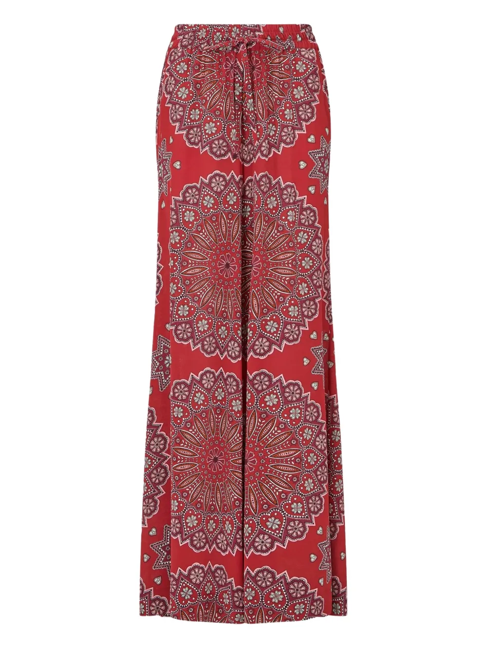 Брюки широкого кроя с цветочным принтом Hayley Menzies, красный
Брюки широкого кроя с цветочным принтом Hayley Menzies, красный