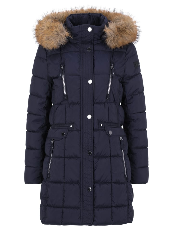 Куртка с капюшоном темно-синего цвета Betty Barclay
Куртка с капюшоном темно-синего цвета Betty Barclay