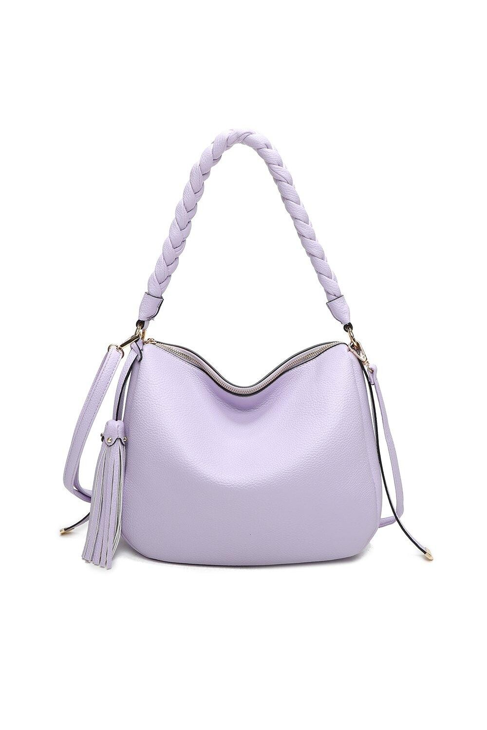 Сумка на плечо Keun Tassol и завязанным ремнем из искусственной кожи Fontanella Fashion, фиолетовый, Серый, Сумка на плечо Keun Tassol и завязанным ремнем из искусственной кожи Fontanella Fashion, фиолетовый 
Сумка на плечо Keun Tassol и завязанным ремнем из искусственной кожи Fontanella Fashion, фиолетовый, Серый, Сумка на плечо Keun Tassol и завязанным ремнем из искусственной кожи Fontanella Fashion, фиолетовый