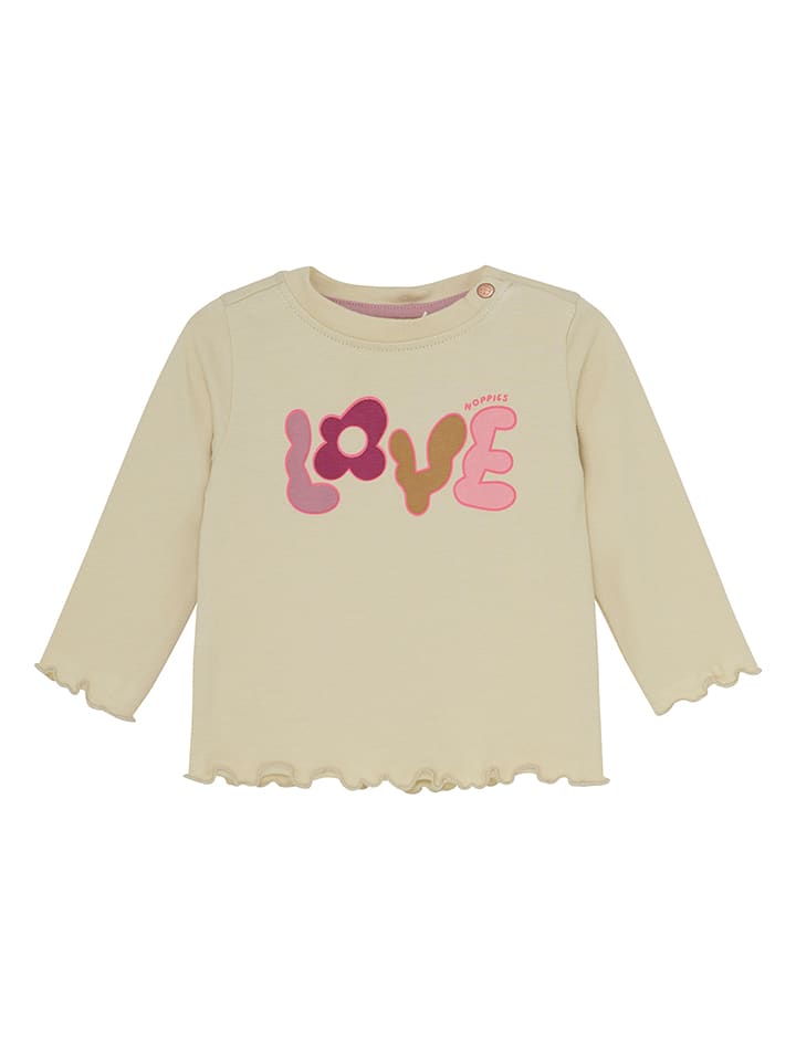 Noppies Футболка с длинными рукавами бежевого цвета
Noppies Футболка с длинными рукавами бежевого цвета