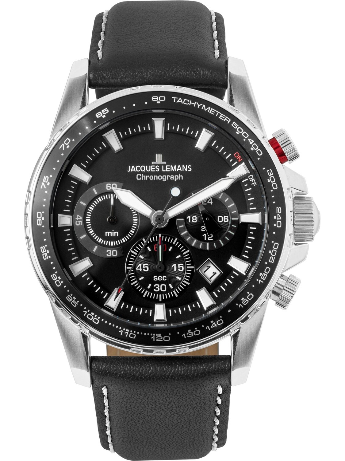 Jacques Lemans Аналоговые часы в черном цвете
Jacques Lemans Аналоговые часы в черном цвете