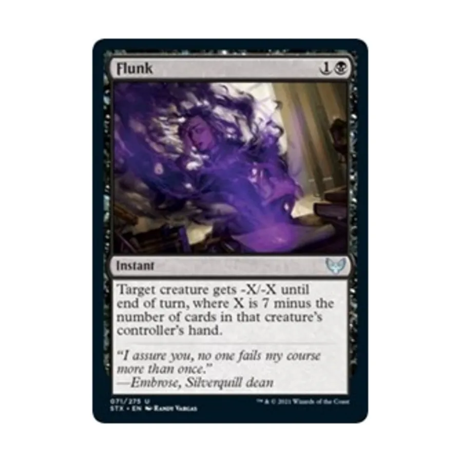 CCG Фланк (U), MTG - Strixhaven - School of Mages
CCG Фланк (U), MTG - Strixhaven - School of Mages