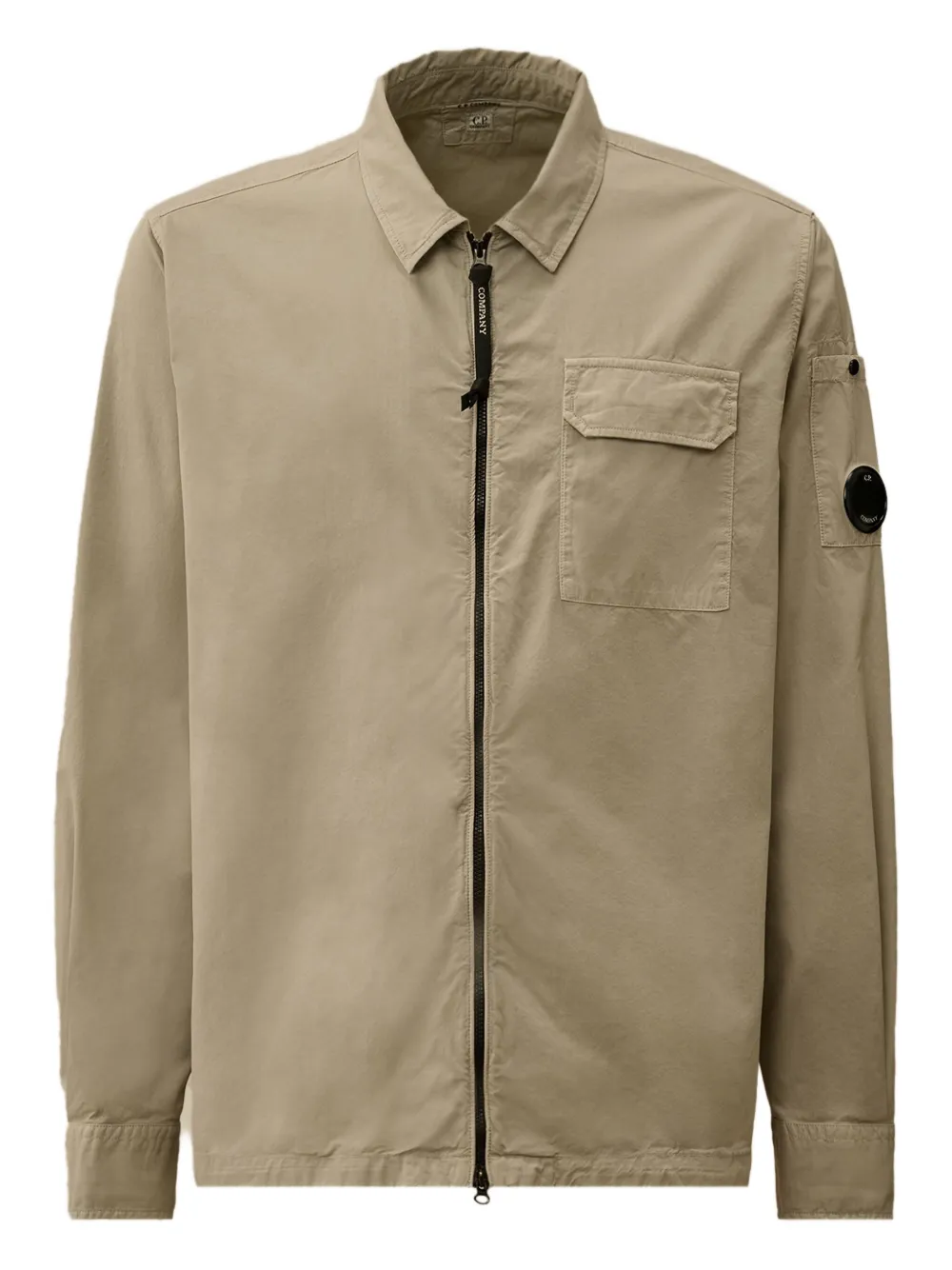 Куртка-рубашка с карманом на молнии C.P. Company, нейтральный
Куртка-рубашка с карманом на молнии C.P. Company, нейтральный