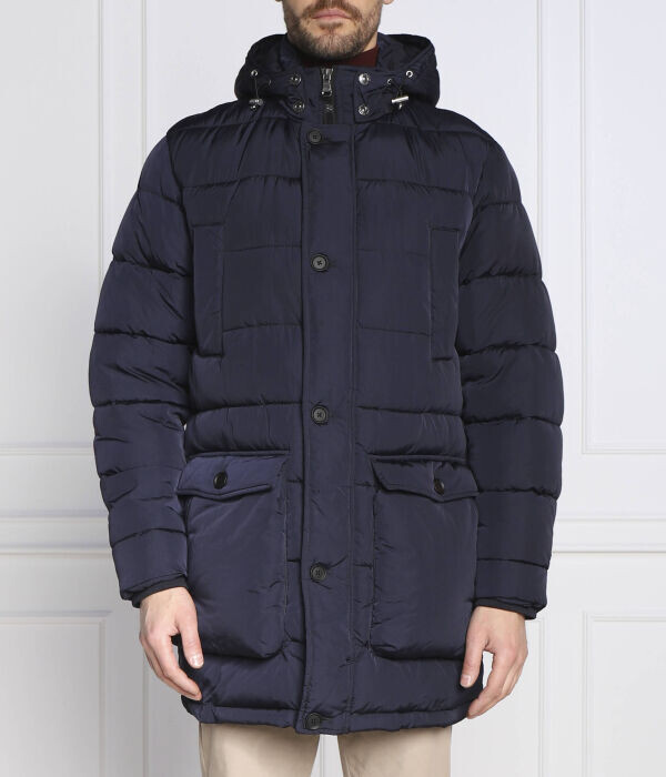 Парка мужская Oscar Jacobson утепленная с накладными карманами, синий
Парка мужская Oscar Jacobson утепленная с накладными карманами, синий