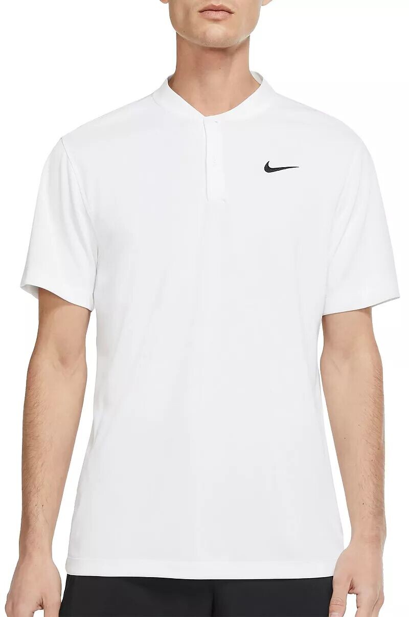 Мужская теннисная футболка-поло с воротником-стойкой NikeCourt Dri-FIT 
Мужская теннисная футболка-поло с воротником-стойкой NikeCourt Dri-FIT