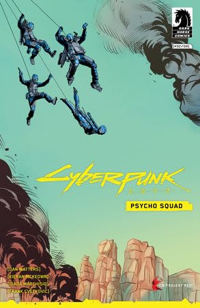 Cyberpunk 2077 Psycho Squad #2 CVR A McKeown (Dark Horse Comic)
Cyberpunk 2077 Psycho Squad #2 CVR A McKeown (Dark Horse Comic)