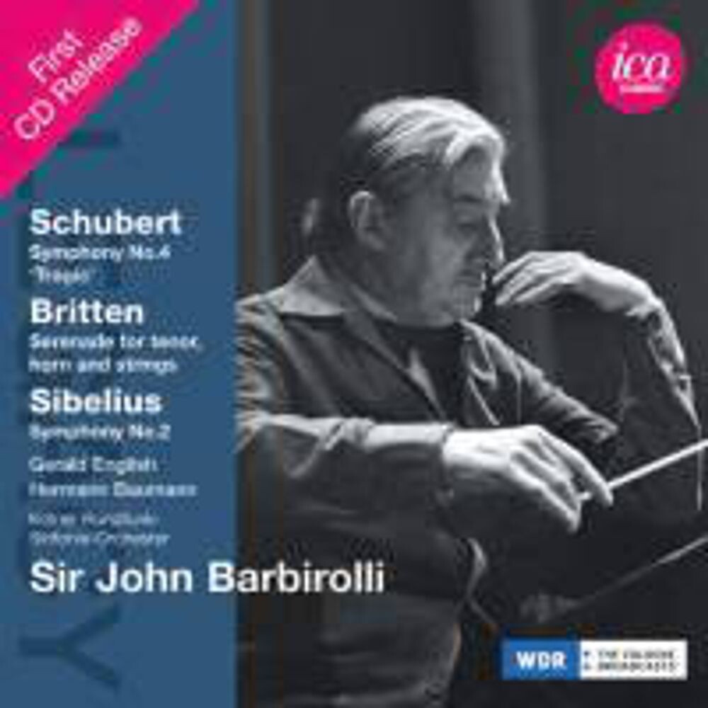Диск CD Legacy: Sir John Barbirolli - Franz Schubert, Britten, Sibelius, Sir John Barbirolli
Диск CD Legacy: Sir John Barbirolli - Franz Schubert, Britten, Sibelius, Sir John Barbirolli