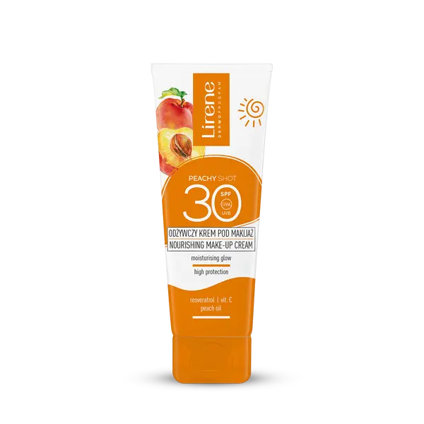 Питательный крем для макияжа с spf30 персиковый оттенок, 50 мл Lirene Sun
Питательный крем для макияжа с spf30 персиковый оттенок, 50 мл Lirene Sun