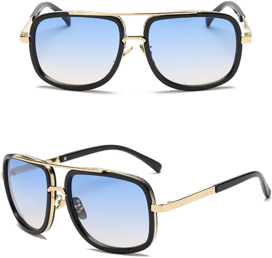 Солнцезащитные очки в крупной оправе для мужчин, женские солнцезащитные очки в стиле ретро, солнцезащитные очки для мужчин и женщин для отдыха на природе и пляже VFDHN, Double Blue
Солнцезащитные очки в крупной оправе для мужчин, женские солнцезащитные очки в стиле ретро, солнцезащитные очки для мужчин и женщин для отдыха на природе и пляже VFDHN, Double Blue