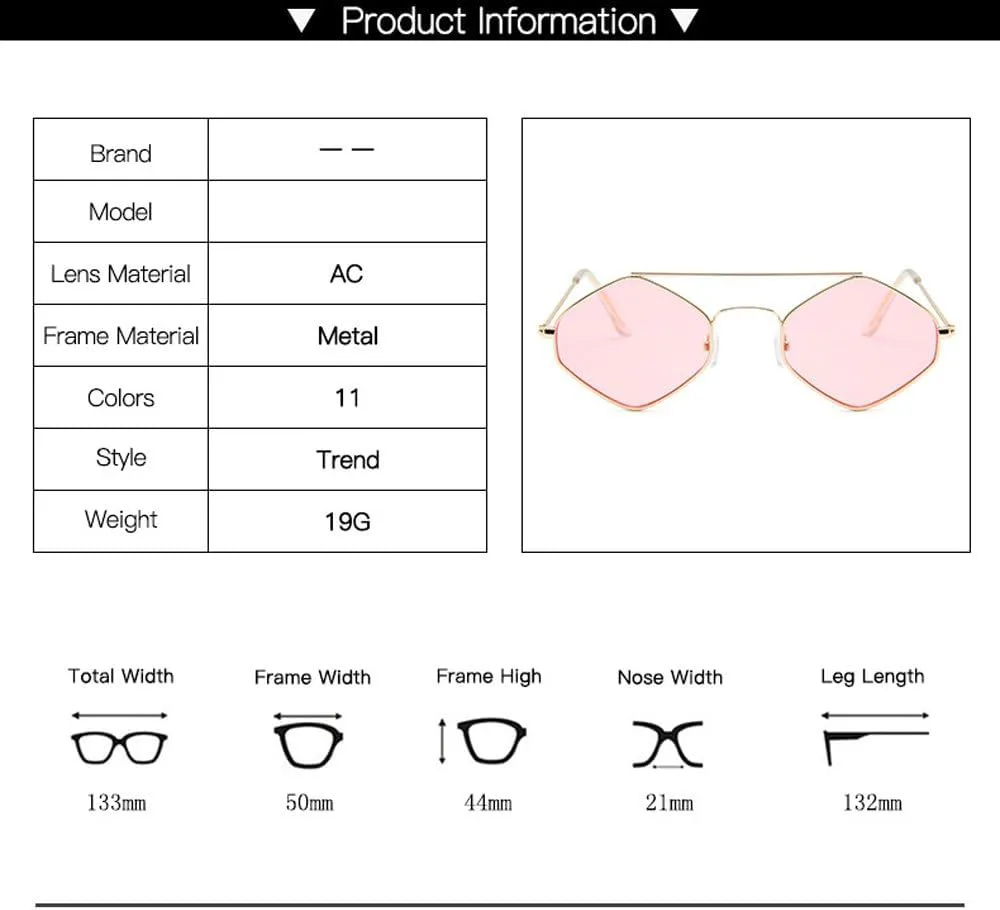 Женские солнцезащитные очки Polygonal Ocean с ретро-металлической оправой и двойным оправным дизайном, флуоресцентного однотонного цвета GHVWYX, 3-gold-gray
Женские солнцезащитные очки Polygonal Ocean с ретро-металлической оправой и двойным оправным дизайном, флуоресцентного однотонного цвета GHVWYX, 3-gold-gray