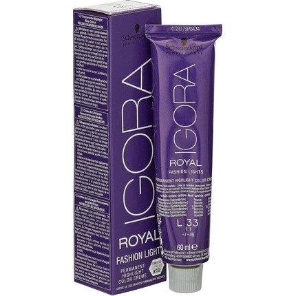 Профессиональная крем-краска для волос Igora Royal Fashion Lights с перманентным мелированием, 60 мл, Schwarzkopf
Профессиональная крем-краска для волос Igora Royal Fashion Lights с перманентным мелированием, 60 мл, Schwarzkopf
