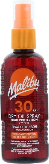 Сухое масло-спрей, SPF30, бронзирующее масло для загара, 100 мл Malibu
Сухое масло-спрей, SPF30, бронзирующее масло для загара, 100 мл Malibu
