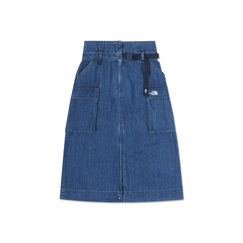 Юбка джинсовая длинная женская синяя UE Series THE NORTH FACE 
Юбка джинсовая длинная женская синяя UE Series THE NORTH FACE