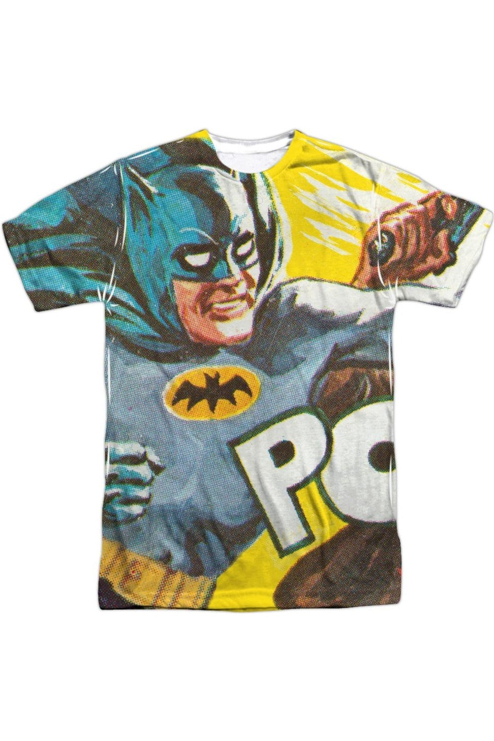 Футболка Batman Classic Tv On The Chin с коротким рукавом для взрослых из полиэстера Gildan, белый 
Футболка Batman Classic Tv On The Chin с коротким рукавом для взрослых из полиэстера Gildan, белый