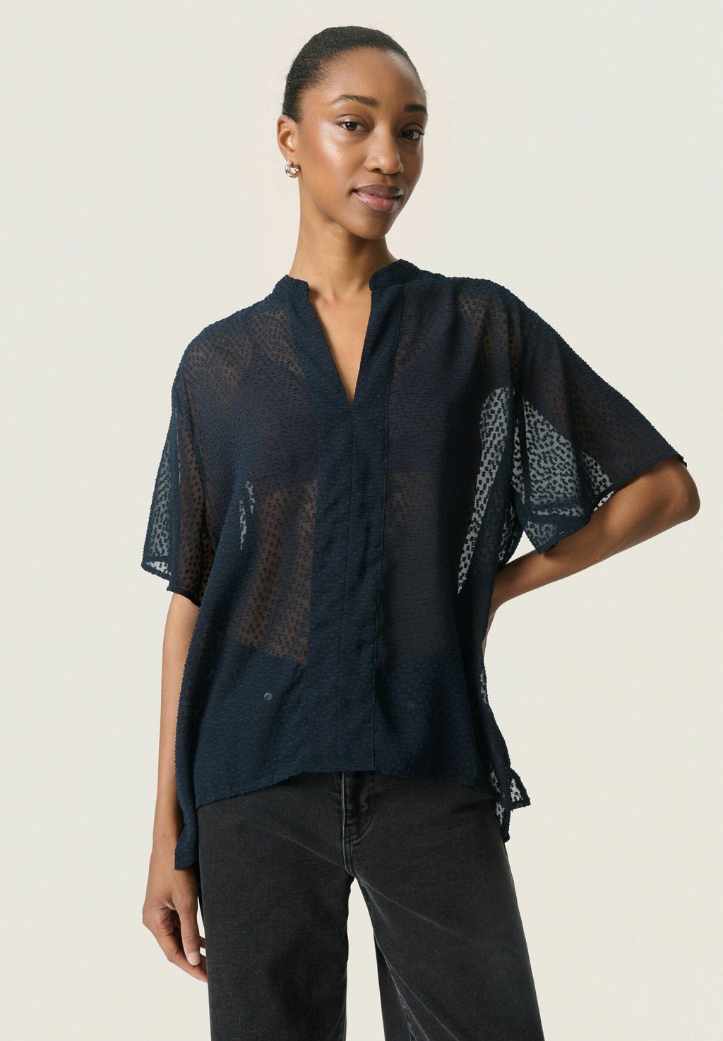 Блуза CAMMELIE AMILY Soaked in Luxury, темно-синий
Блуза CAMMELIE AMILY Soaked in Luxury, темно-синий