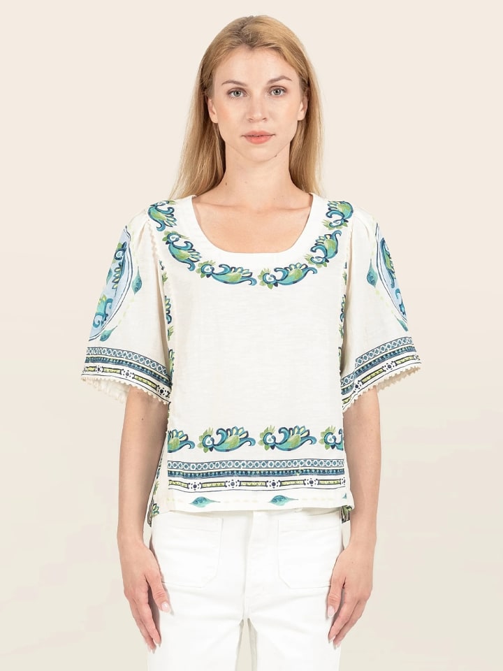 Odd Molly Футболка Plate в янтарно-бежевом цвете
Odd Molly Футболка Plate в янтарно-бежевом цвете