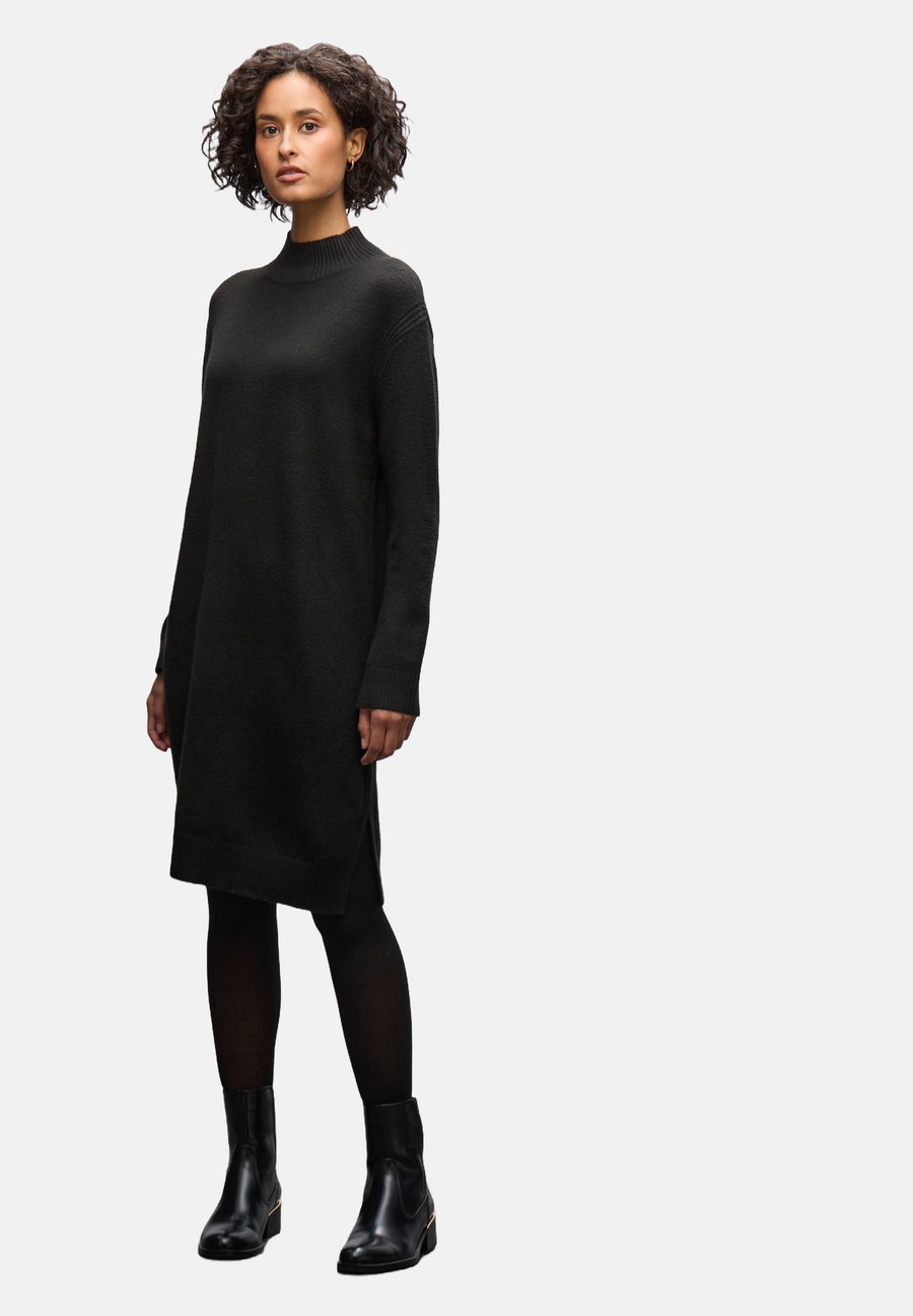 Платье Street One Jumper dress, Schwarz/Black
Платье Street One Jumper dress, Schwarz/Black