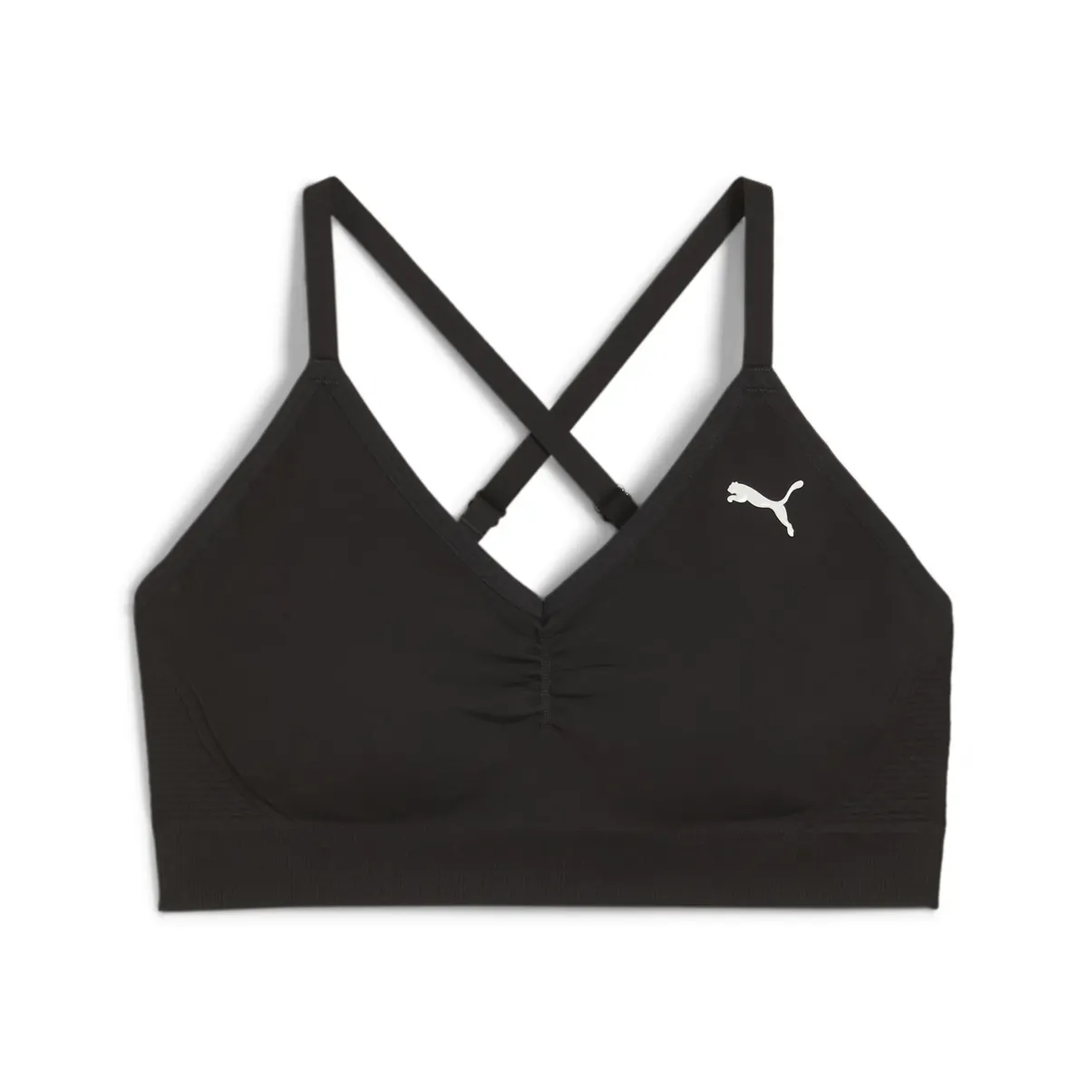 Спортивный бюстгальтер PUMA "MOVE SHAPELUXE Seamless Bra Women", цвет Black Vapor Cat
Спортивный бюстгальтер PUMA "MOVE SHAPELUXE Seamless Bra Women", цвет Black Vapor Cat
