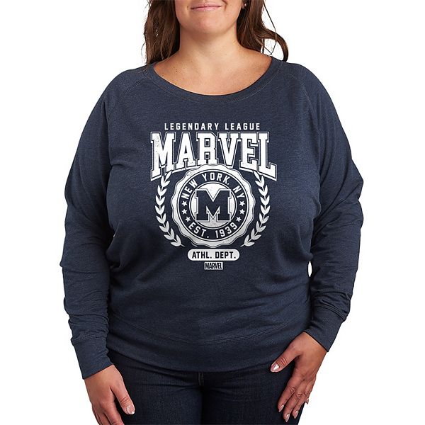Футболка с длинным рукавом French Terry Plus Size Collegiate League Marvel, Heather Light Blue, Синий, Футболка с длинным рукавом French Terry Plus Size Collegiate League Marvel, Heather Light Blue
Футболка с длинным рукавом French Terry Plus Size Collegiate League Marvel, Heather Light Blue, Синий, Футболка с длинным рукавом French Terry Plus Size Collegiate League Marvel, Heather Light Blue