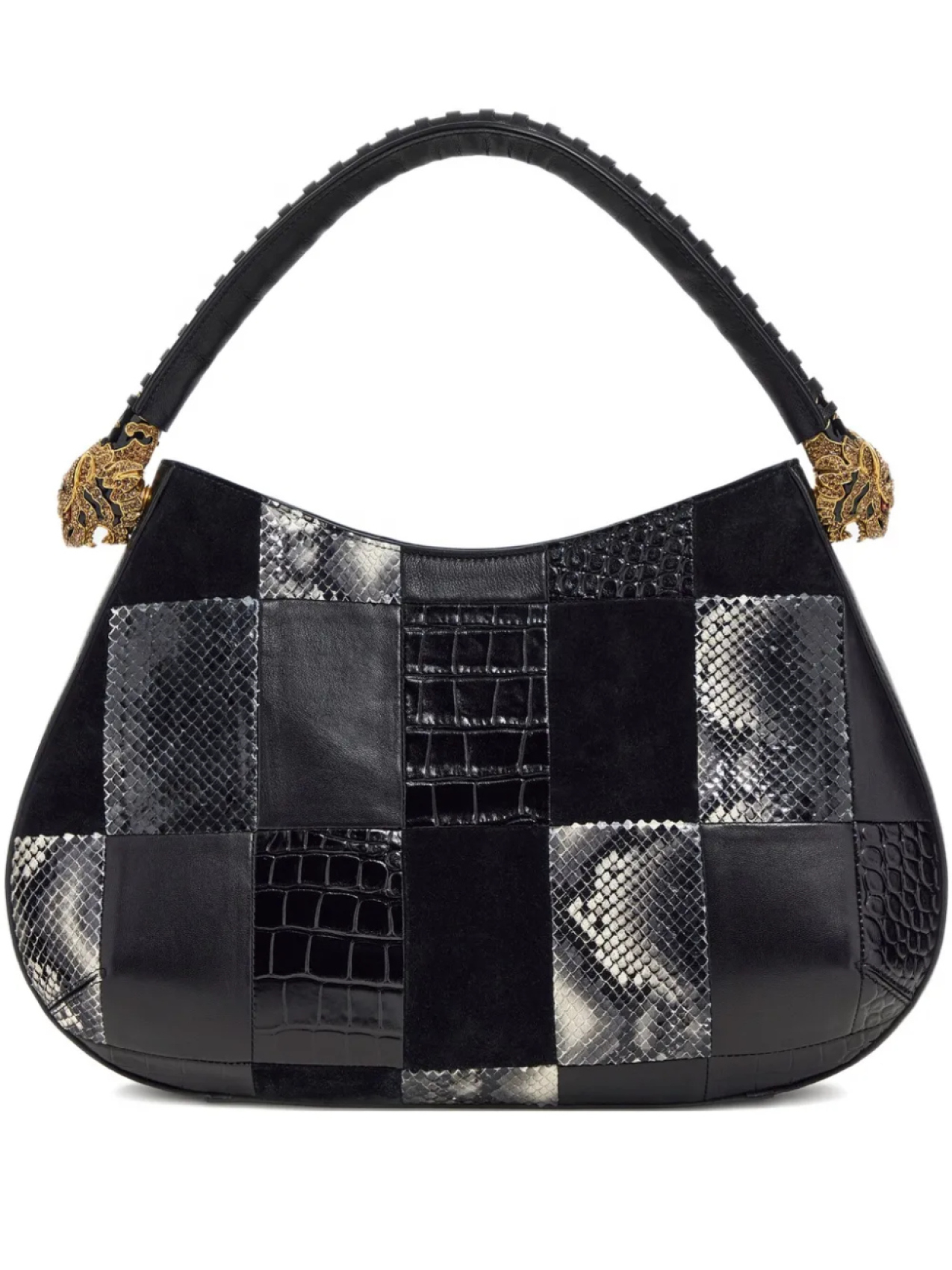 Roberto Cavalli сумка-тоут в технике пэчворк, черный
Roberto Cavalli сумка-тоут в технике пэчворк, черный