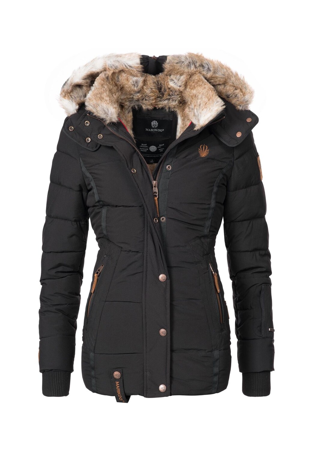 Некоо зимняя куртка MARIKOO, черный 
Некоо зимняя куртка MARIKOO, черный