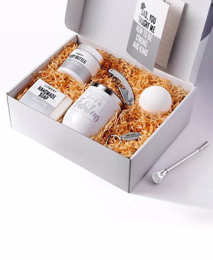 Подарки для папы, персонализированные подарки для мужчин, подарки на день рождения и благодарность, подарочный набор для спа, корзина для ухода за телом, 9 предметов Lovery
Подарки для папы, персонализированные подарки для мужчин, подарки на день рождения и благодарность, подарочный набор для спа, корзина для ухода за телом, 9 предметов Lovery