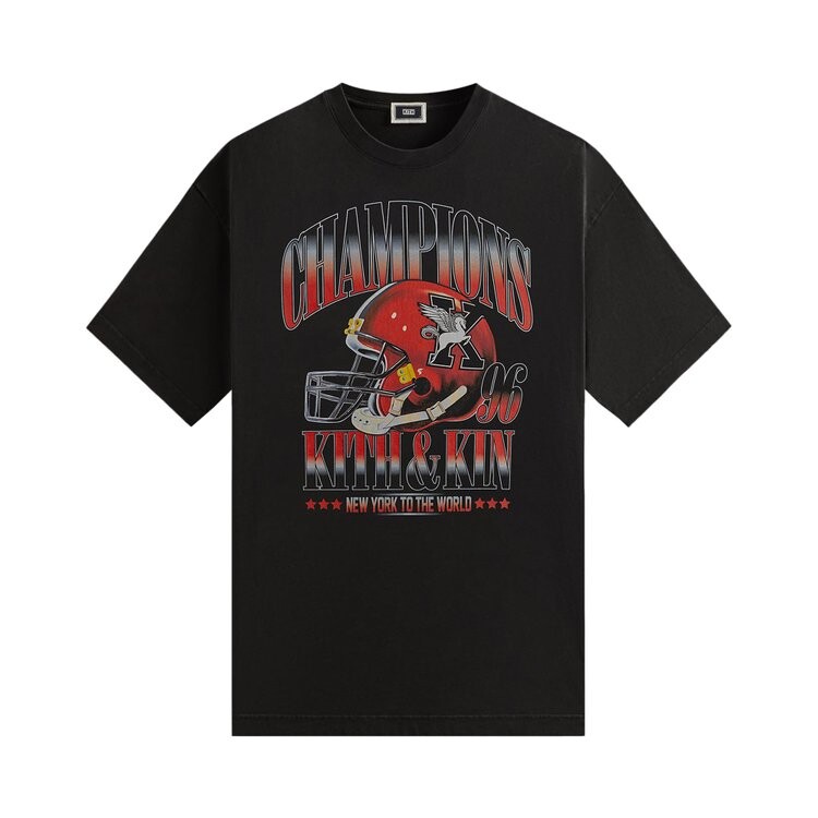 Футболка Kith & Kin Champions 1996 Vintage Tee, черный
Футболка Kith & Kin Champions 1996 Vintage Tee, черный