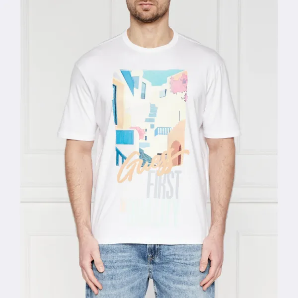 Футболка свободного кроя Guess, белый
Футболка свободного кроя Guess, белый