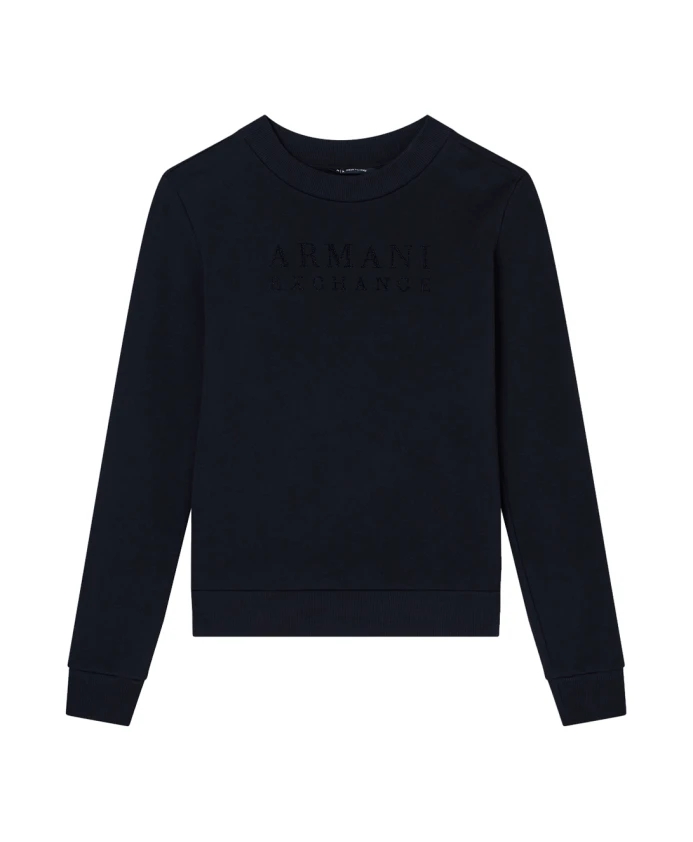 Толстовка с круглым вырезом Armani Exchange, черный
Толстовка с круглым вырезом Armani Exchange, черный