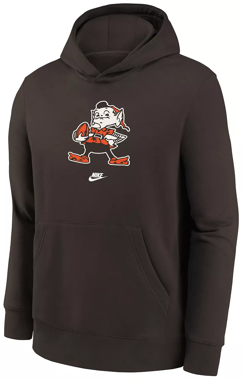 Коричневый пуловер с капюшоном Nike Youth Cleveland Browns Rewind Throwback Seal
Коричневый пуловер с капюшоном Nike Youth Cleveland Browns Rewind Throwback Seal