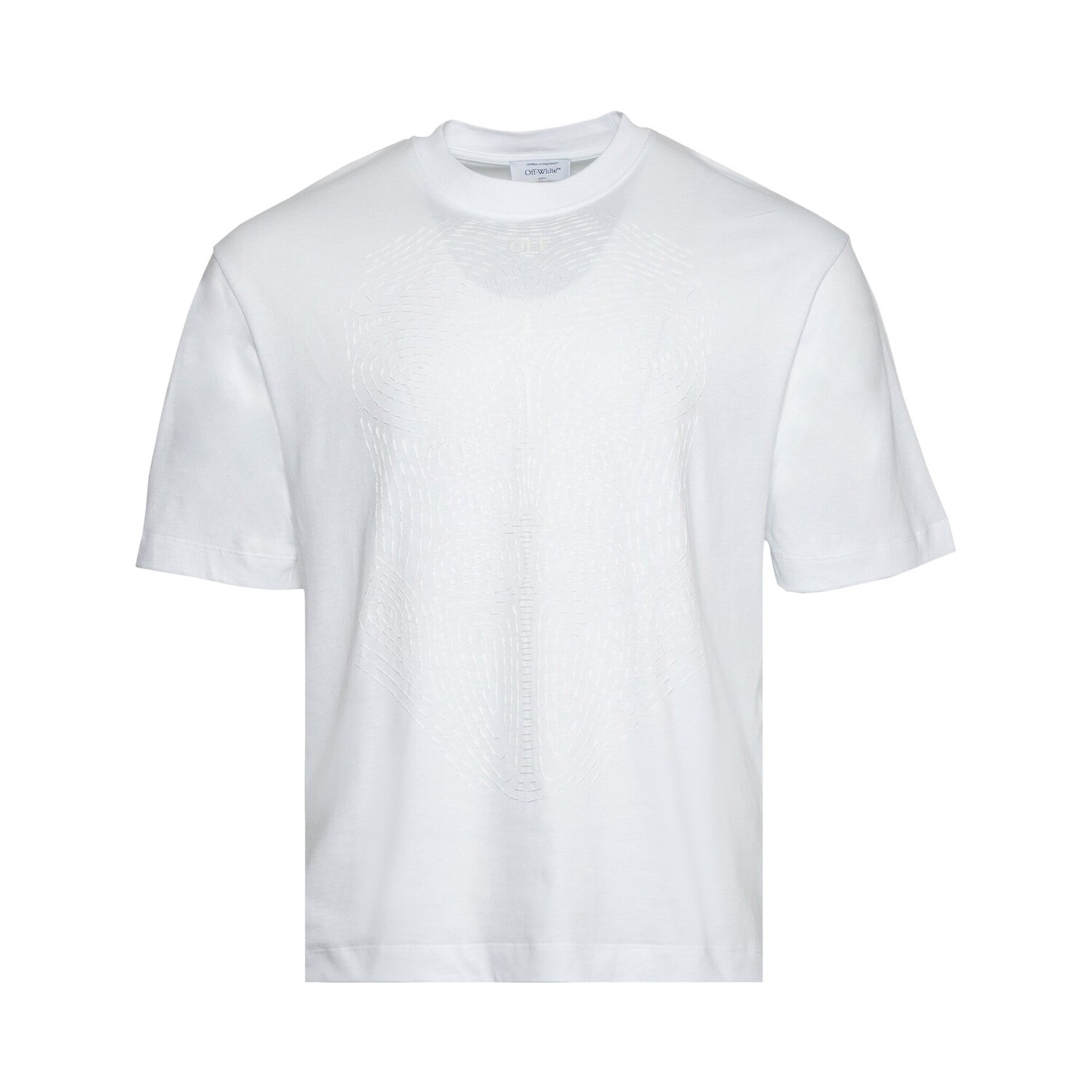 Футболка Off-White Body Stitch Skate с короткими рукавами, цвет Белый/Белый
Футболка Off-White Body Stitch Skate с короткими рукавами, цвет Белый/Белый