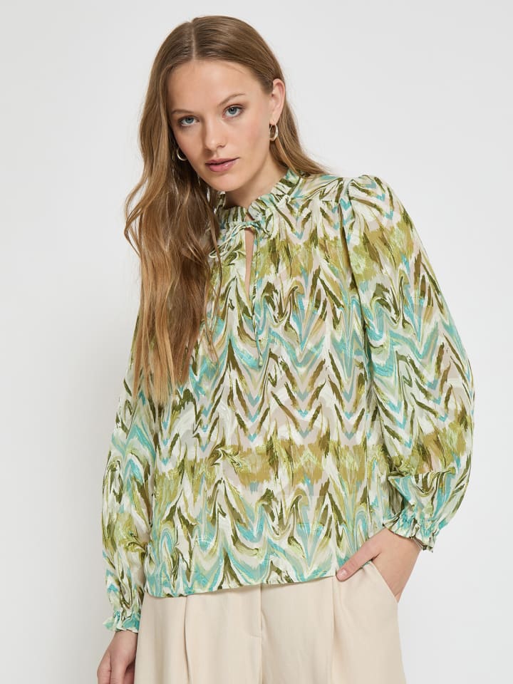 Блузка с принтом Оливковая ветвь minus
Блузка с принтом Оливковая ветвь minus