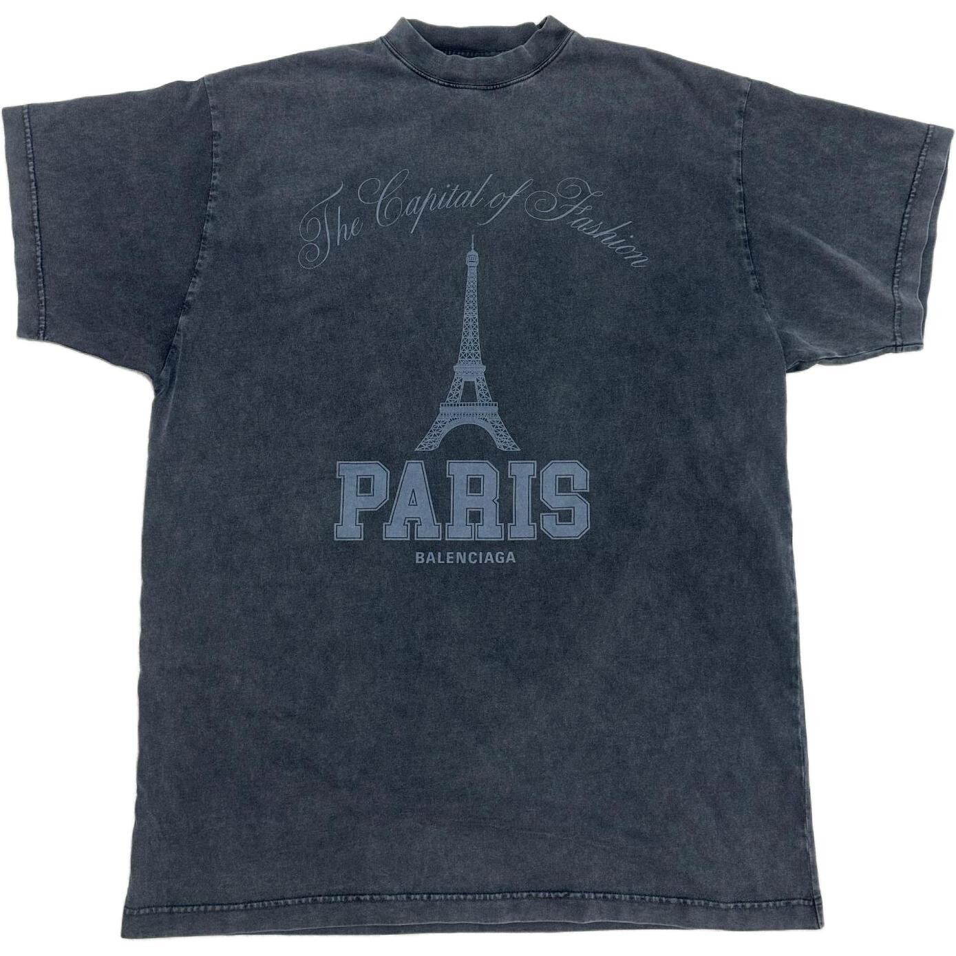 Футболка мужская черная Balenciaga, черный
Футболка мужская черная Balenciaga, черный