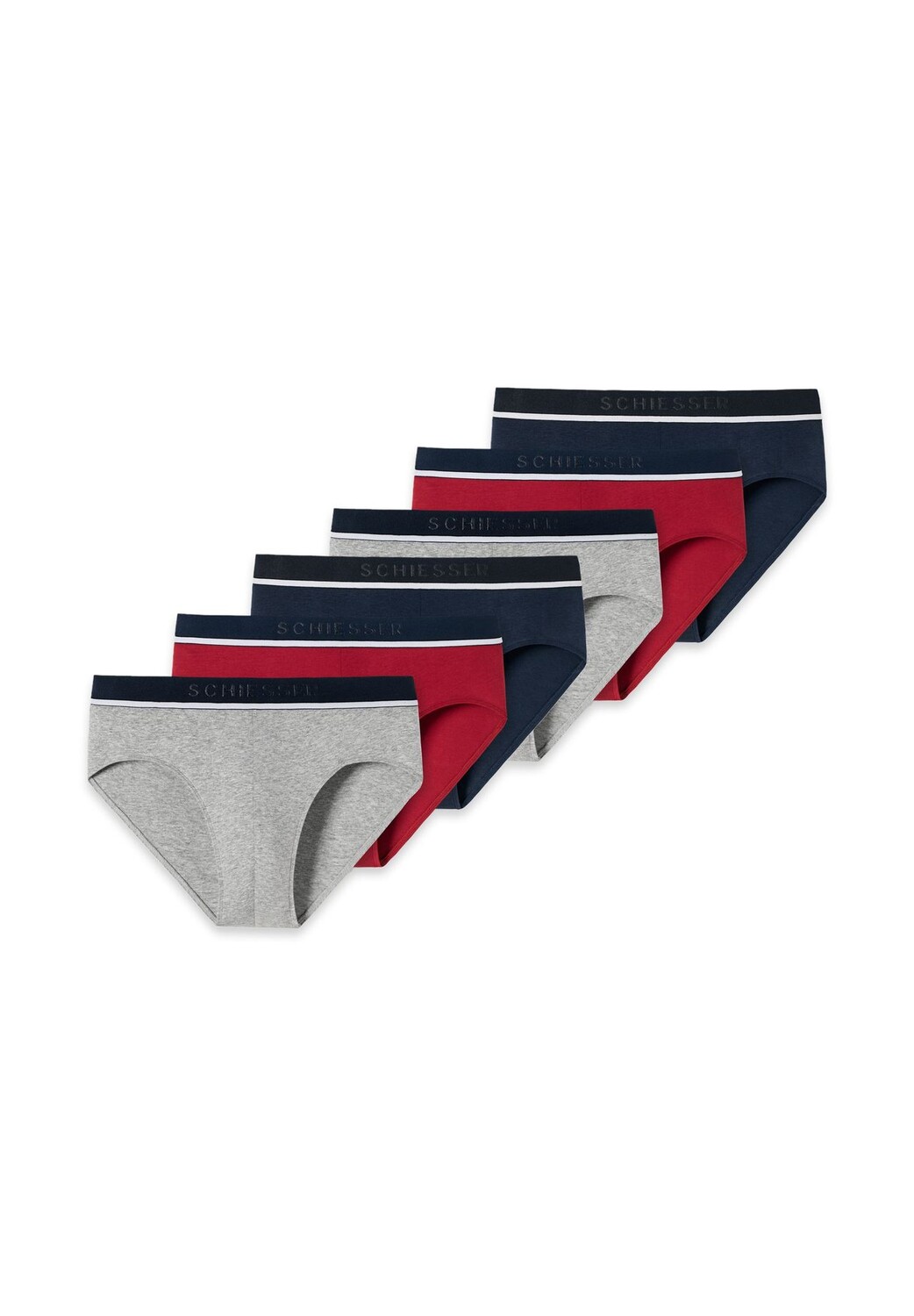 Трусы/трусы Rio в упаковке 6 шт., натуральный хлопок 95/5 SCHIESSER, цвет Grau Rot Blau
Трусы/трусы Rio в упаковке 6 шт., натуральный хлопок 95/5 SCHIESSER, цвет Grau Rot Blau
