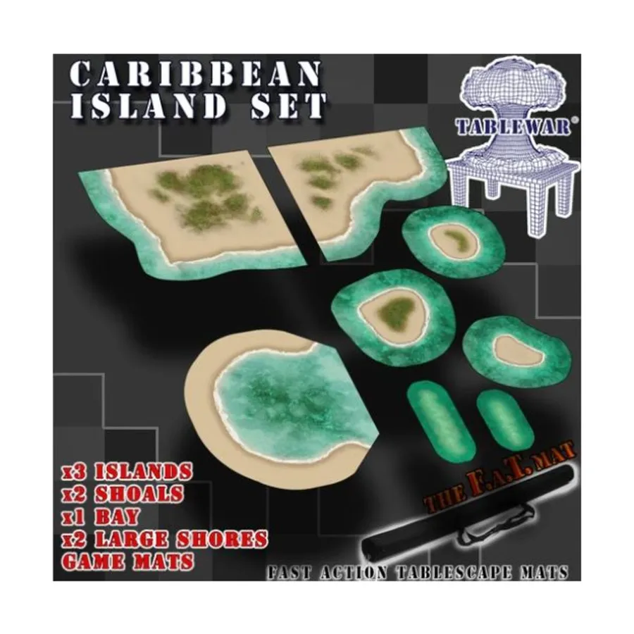 Набор «Карибский остров», F.A.T. Mats (Tablewar)
Набор «Карибский остров», F.A.T. Mats (Tablewar)