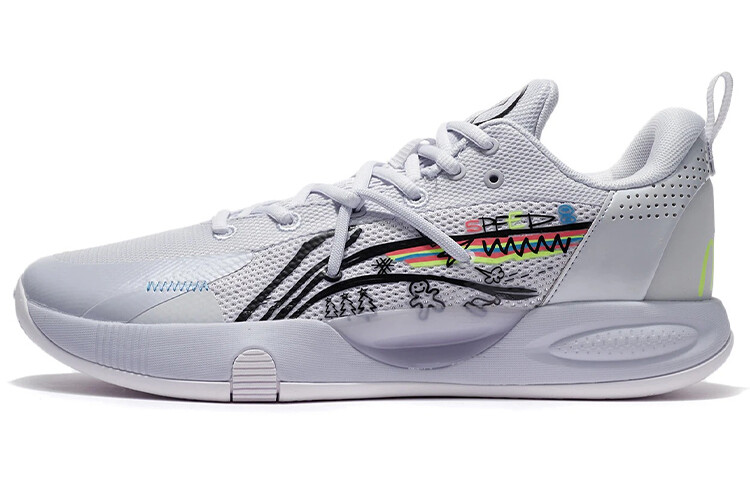 Баскетбольные кроссовки Speed 8 мужские с низким верхом светло-голубые Lining
Баскетбольные кроссовки Speed 8 мужские с низким верхом светло-голубые Lining