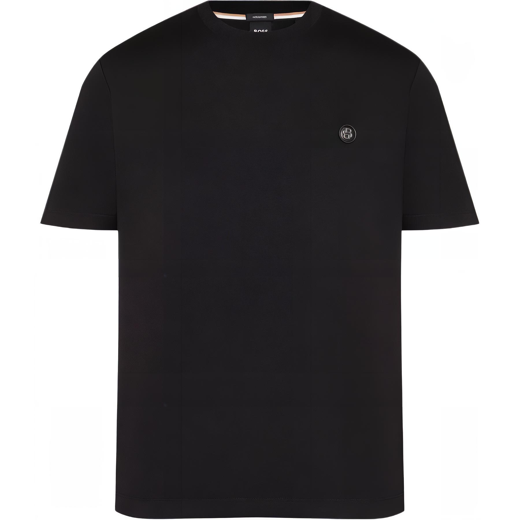 HUGO BOSS Футболка мужская Black Crew Neck Moderate Straight Fit
HUGO BOSS Футболка мужская Black Crew Neck Moderate Straight Fit